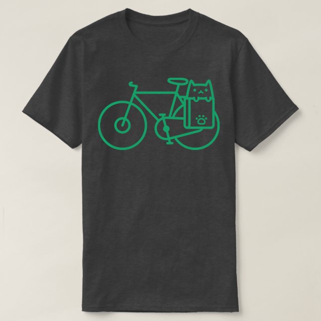 Bike Cat T-Shirt (Design Front)