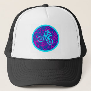 Bike Cross Wind Trucker Hat