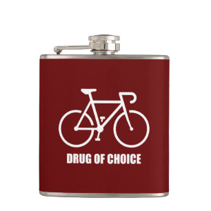 Bike, Drug Of Choice Hip Flask