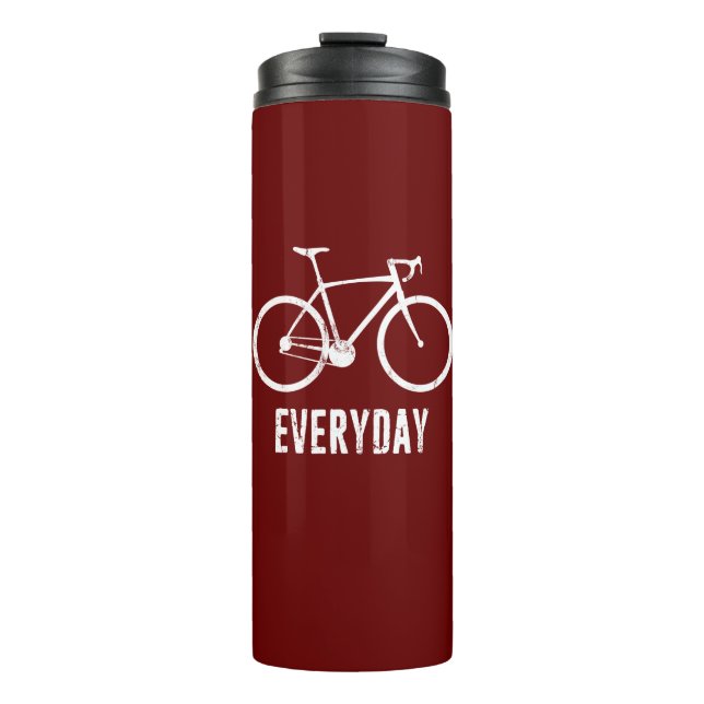 Bike Everyday Thermal Tumbler (Front)