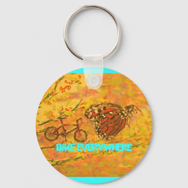 Bike Everywhere Key Ring (Front)