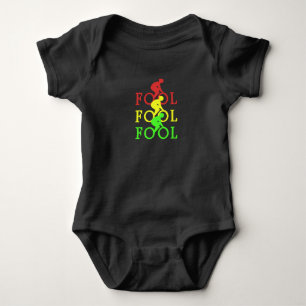Bike Fool - Cyclist Fan Gift Baby Bodysuit