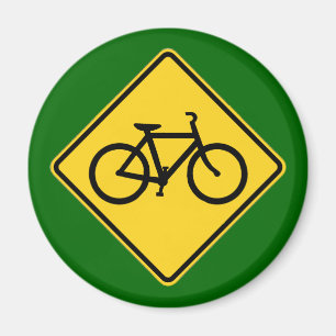 Bike for freezer magnet