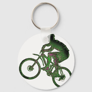 Bike Get Solarised Key Ring