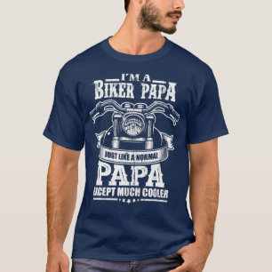 Bike Grandpa Motorcycle Rider Retirement Gift T-Shirt