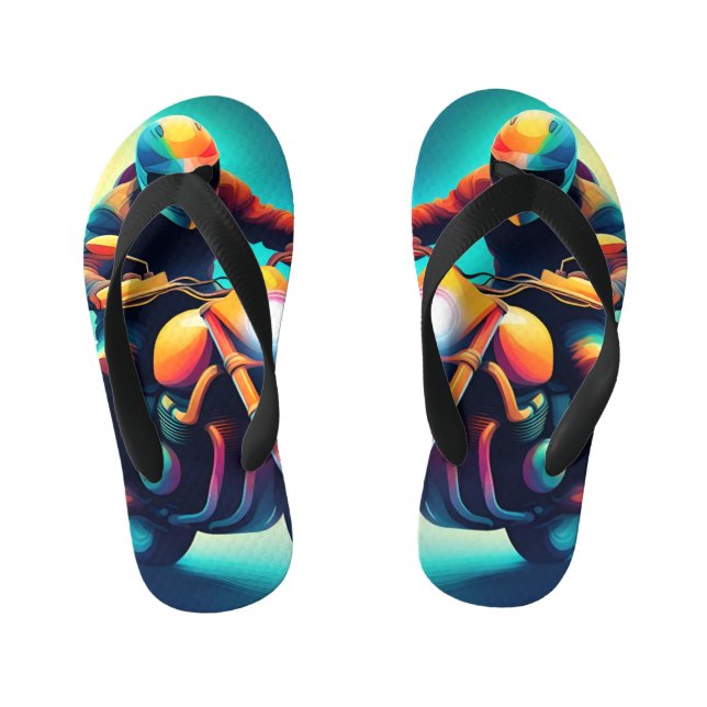 bike kid's thongs (Footbed)