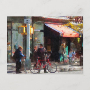 Bike Lane Postcard