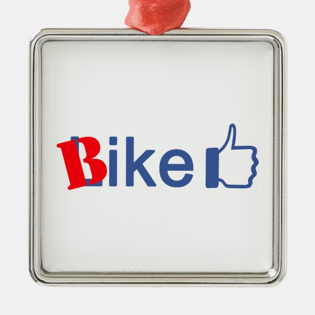 Bike Like Metal Tree Decoration (Front)