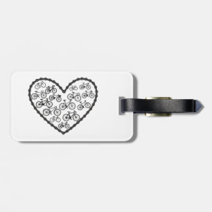 Bike Love Luggage Tag