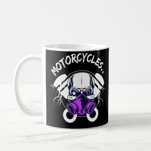 bike lover coffee mug (Left)