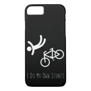 bike lover  - i do my own stunts bmx cycling gift iPhone 8/7 case