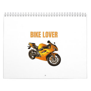 Bike Lover Motorcycle T-Shirt   Sport Bike Rider D Calendar