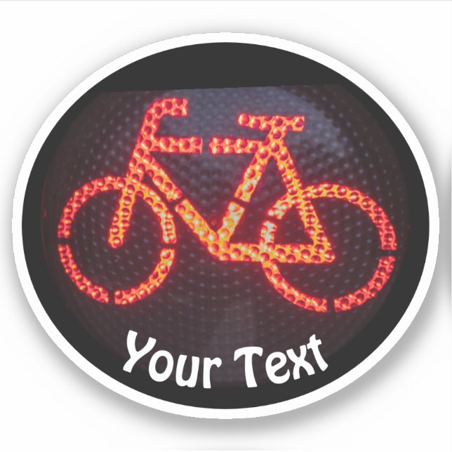 Bike lovers and sustainable mobility bicycle stick (Front)