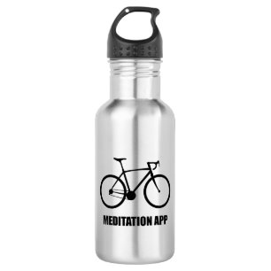Bike Meditation App 532 Ml Water Bottle