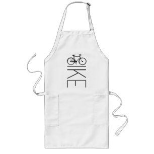 BIKE MENS BICYCLE LONG APRON
