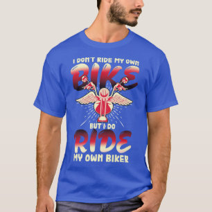 Bike Motorcycle Biking Motorbike Women Funny Biker T-Shirt