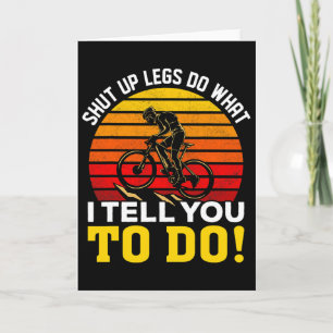 Bike Mountain Biking Mtb Downhill Design For Cycli Card