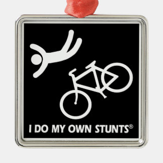 Bike My Own Stunts Metal Tree Decoration