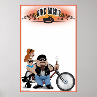 Bike Night Poster