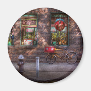 Bike - NY - Chelsea - The delivery bike Magnet
