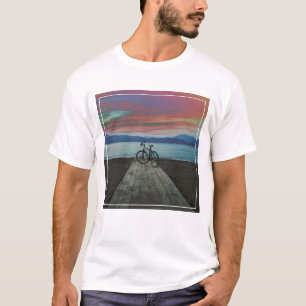 Bike On Pier Greece T-Shirt
