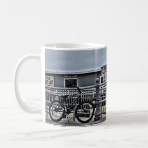 Bike On The Boardwalk by Shirley Taylor Coffee Mug