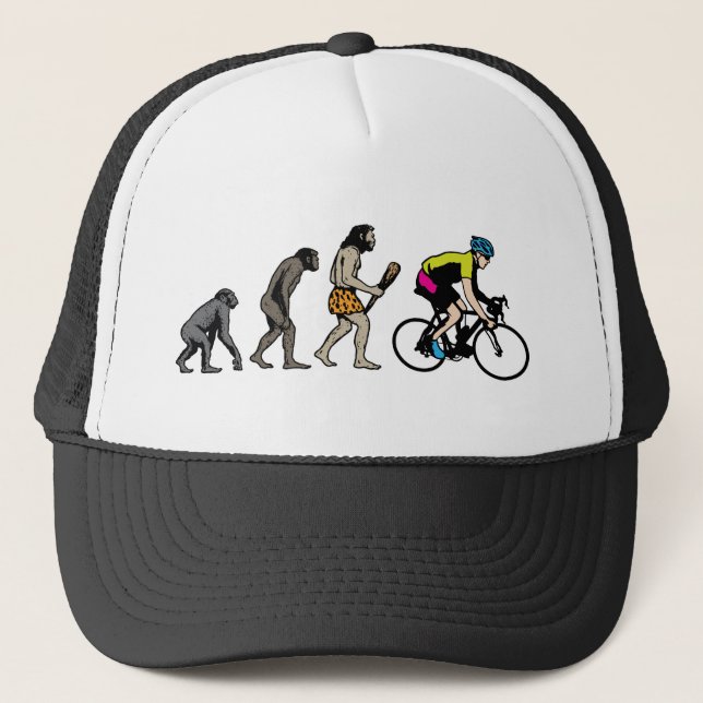 Bike Racer Trucker Hat (Front)