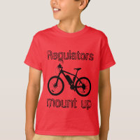 Bike Regulators Mount Up Lyric/Quote Kid's