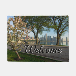 Bike Ride Down Solidarity Welcome Doormat