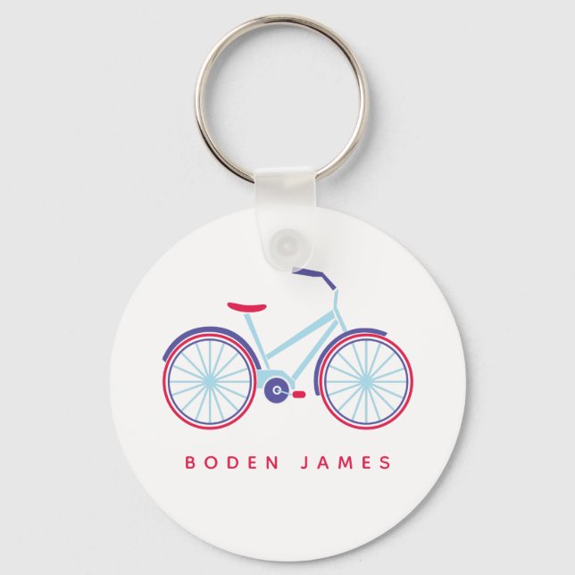 Bike Ride Key Ring (Front)