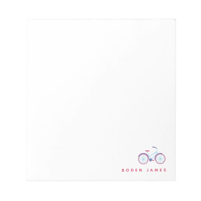 Bike Ride Notepad (Front)