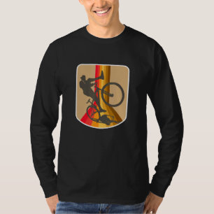 BIKE RIDE OUT SE WHEELIE SWERVING BIG WHEEL BMX T-Shirt