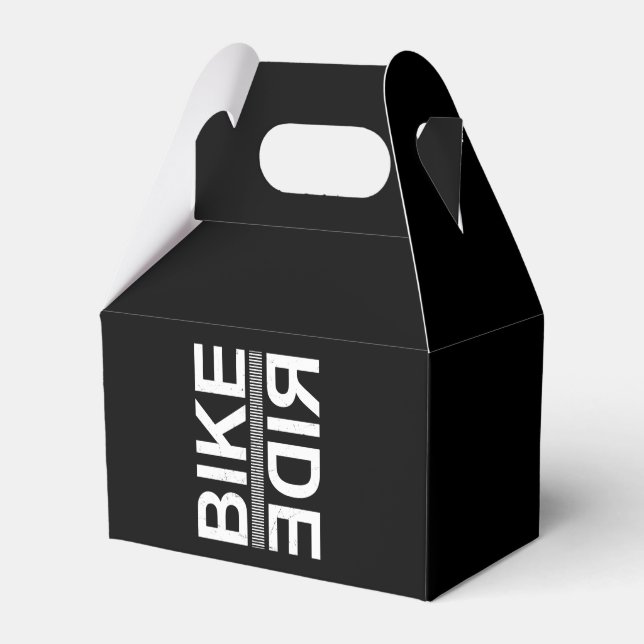 Bike Rider Favour Box (Front Side)