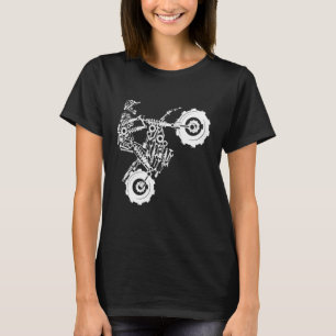 Bike Rider. Motocross Dirt. Biking Motorcycle T-Shirt