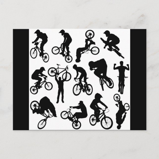 bike-riders postcard (Front)