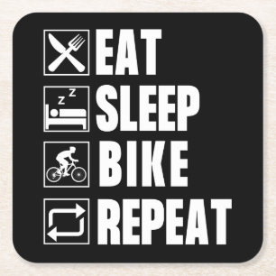 BIKE SQUARE PAPER COASTER