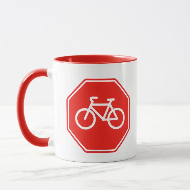 Bike stop mug (Left)