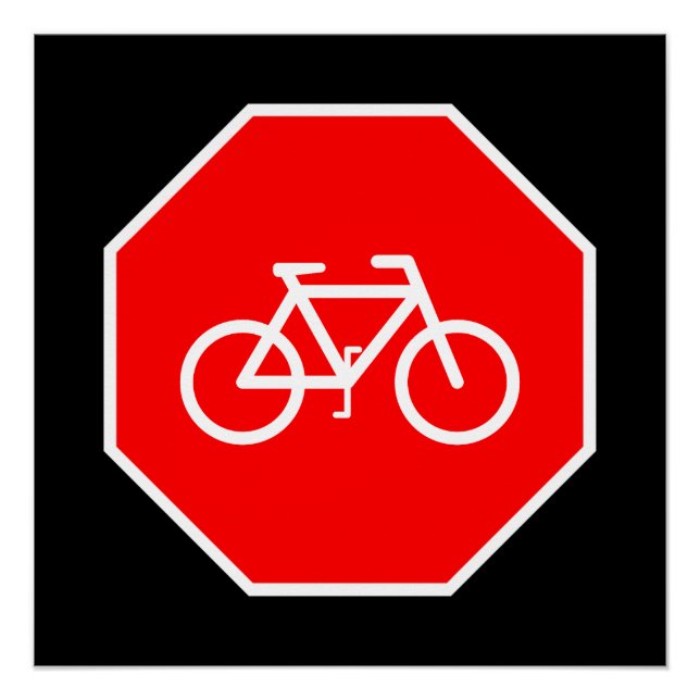 Bike Stop Poster (Front)