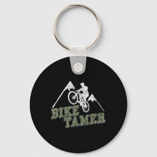 Bike Tamer Mtb - Funny Mountain Biking And Downhil Key Ring