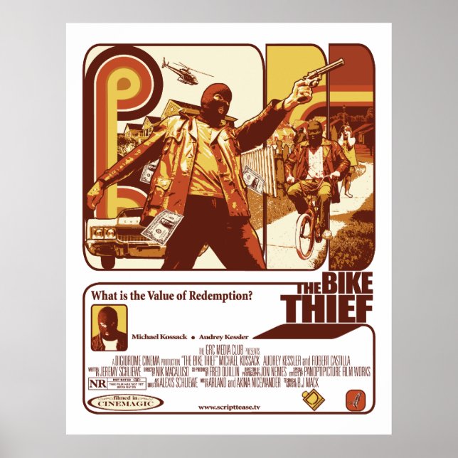 Bike Thief Poster (Front)