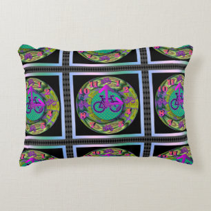 Bike Time Decorative Cushion