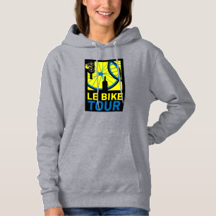 Bike Tour Art Hoodie