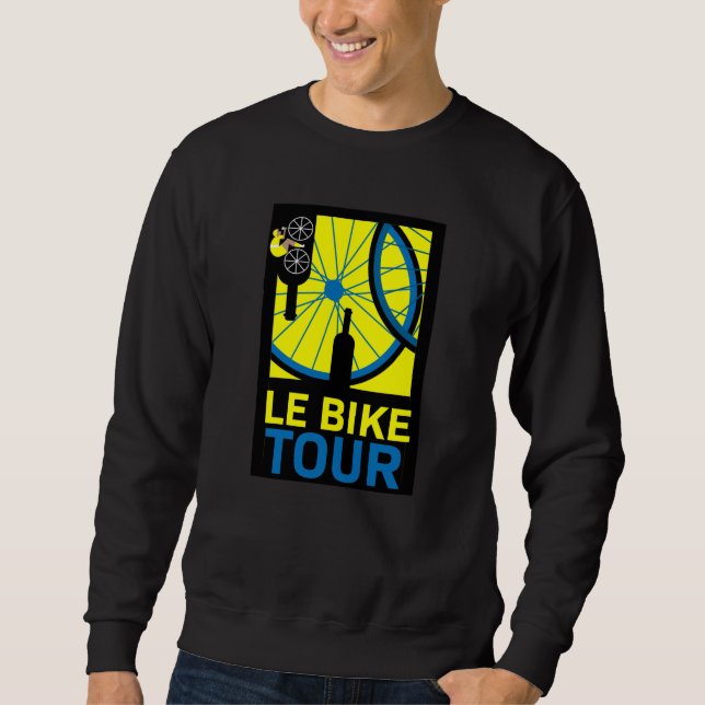 Bike Tour Art Sweatshirt (Front)