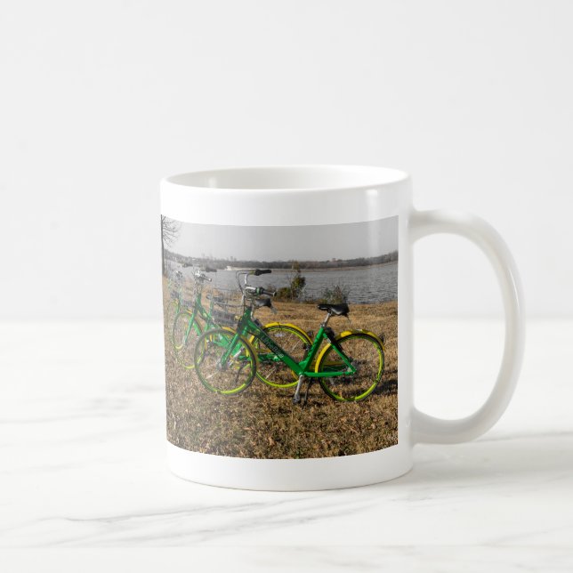 Bike Triplets Coffee Mug (Right)