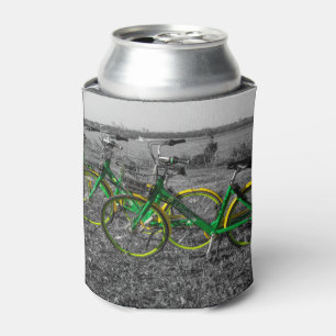 Bike Triplets Select Colour Can Cooler