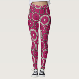 bike wheels pink leggings
