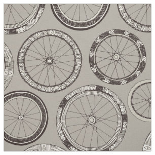 bike wheels stone fabric