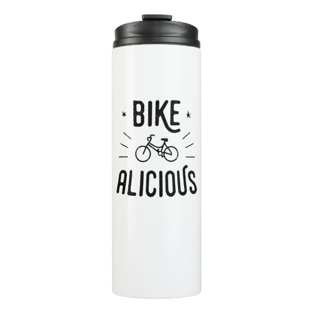 Bikealicious Thermal Tumbler (Front)