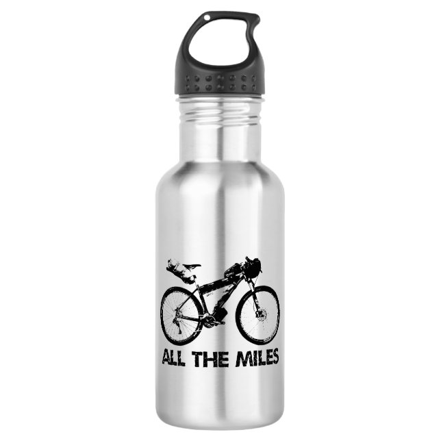 Bikepacking All The Miles 532 Ml Water Bottle (Front)