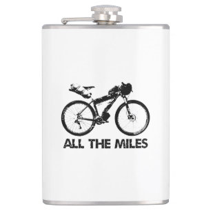 Bikepacking All The Miles Hip Flask